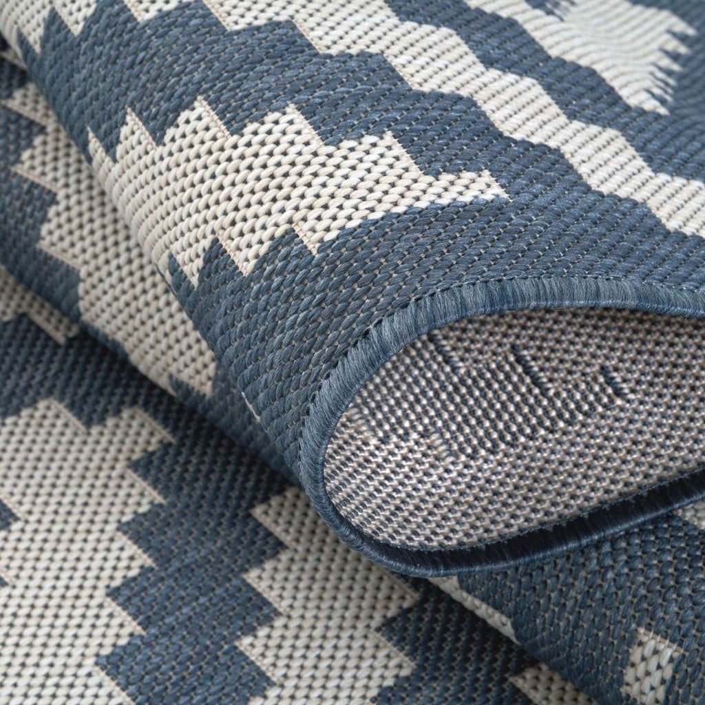 Ecology Outdoor Rug Blue | 100blu