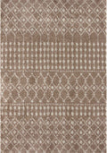Moroccan Beige Shaggy Rug