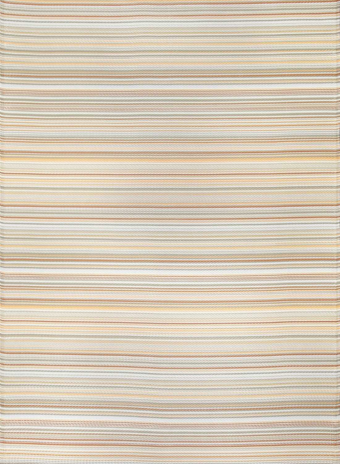 Rainbow Outdoor Rug Beige Rattan Natural Contemporary