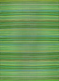 Rainbow Outdoor Rug Green