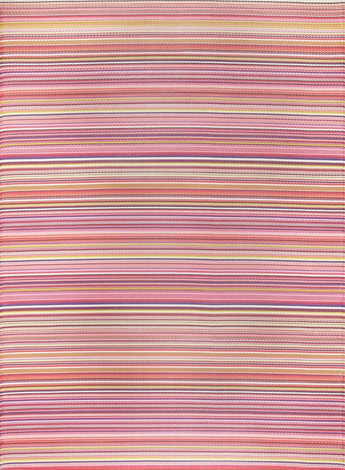 Rainbow Outdoor Rug Pink
