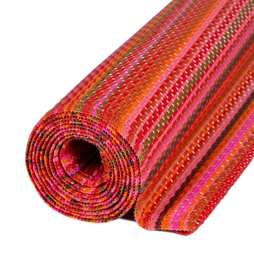 Rainbow Outdoor Rug Terra Rattan Contemporary