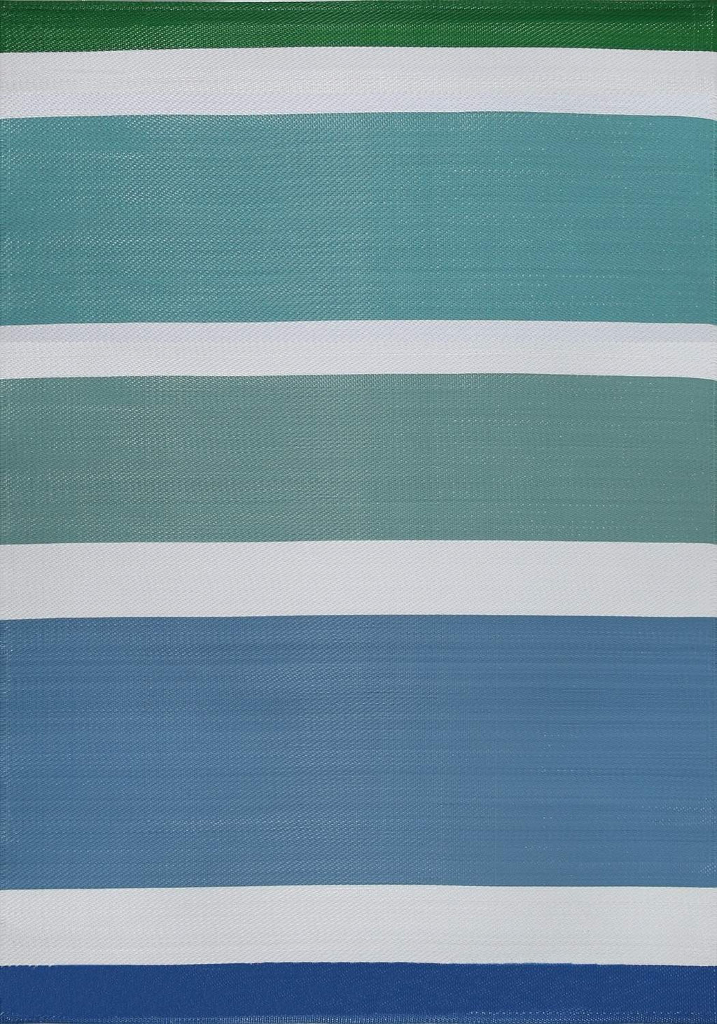 Rainbow Outdoor Rug Blue