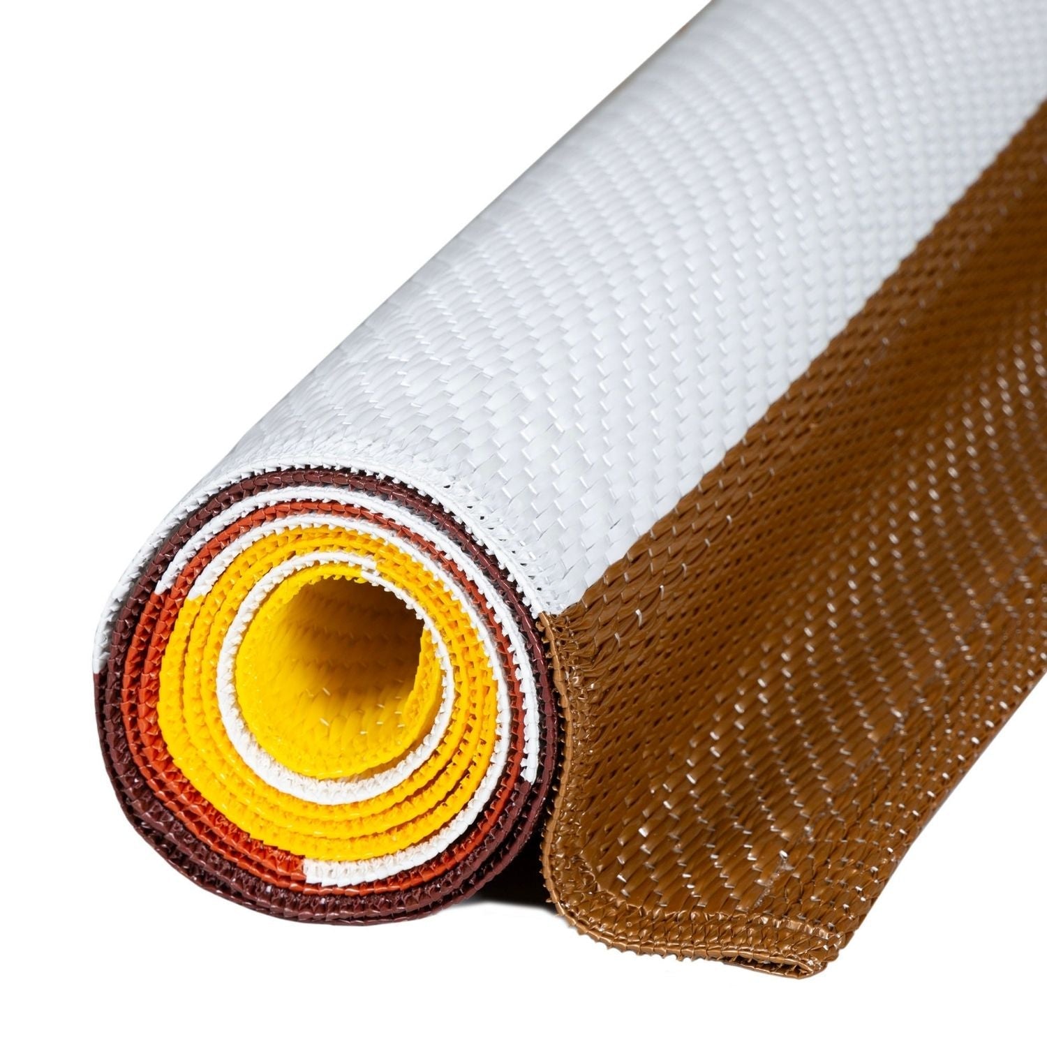 Rainbow Outdoor Rug Yellow Modern