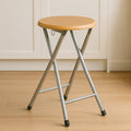 Hinata Folding Stool With Wood Veneer Seat