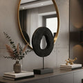 Fidel Large Rustic Mango Wood Sculpture On Stand