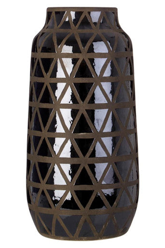 Zengo Large Earthenware White Vase