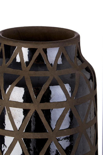 Zengo Large Earthenware White Vase