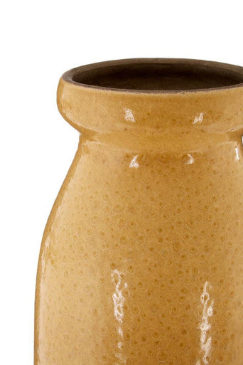 Nova Earthenware Grey Contemporary Vase