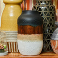 Domo Multi Tonal Earthenware Vase
