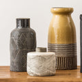 Vector Earthenware White Vase