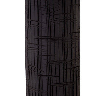 Conic Small Earthenware Black Vase
