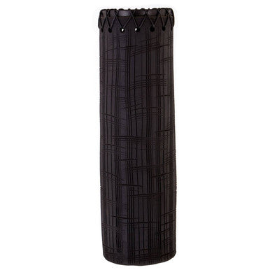 Conic Large Earthenware Black Modern Vase