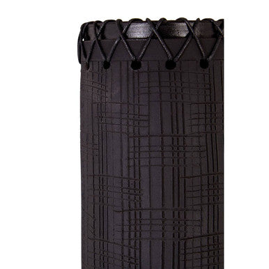 Conic Large Earthenware Black Modern Vase