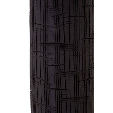 Conic Large Earthenware Black Modern Vase