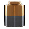 Stellar Dual Tone Small Metal Vase