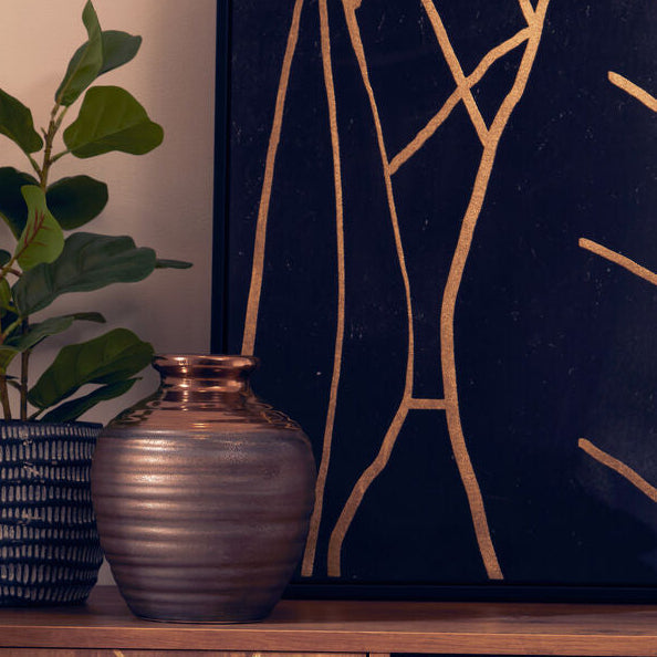Zamak Small Ceramic Vase