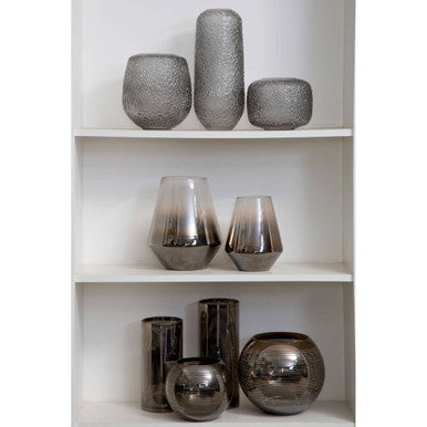 Raya Large Rounded Glass Vase