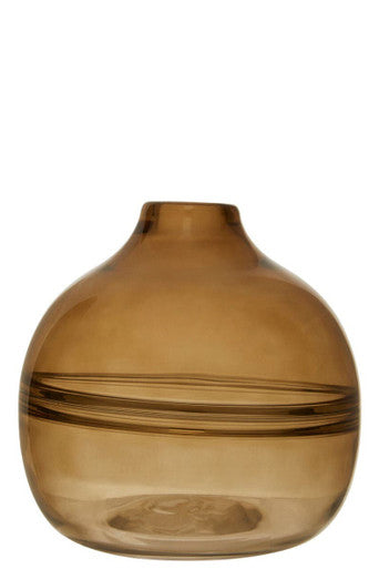 Optik Small Glass Contemporary Vase