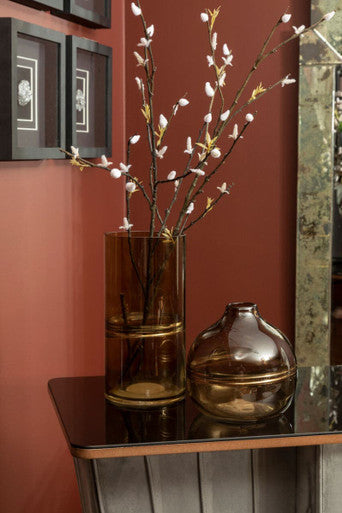 Optik Small Glass Contemporary Vase