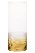Caila Large Textured Ombre Glass Vase