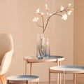 Brock Small Blue Ombre Glass Vase