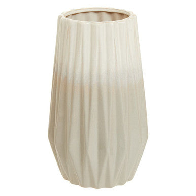 Azul Small Ombre Vase In Grey
