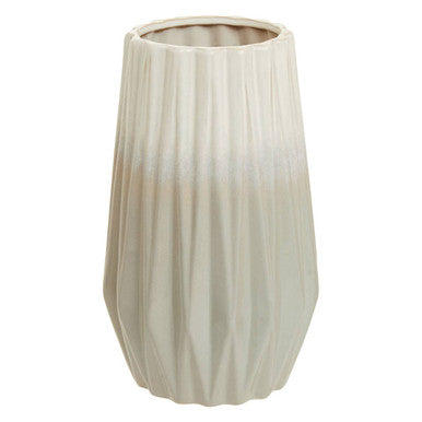 Azul Small Ombre Vase In Grey