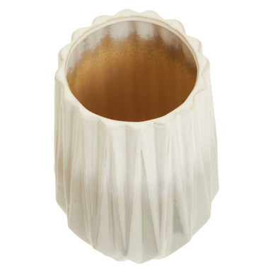 Azul Small Ombre Vase In Grey