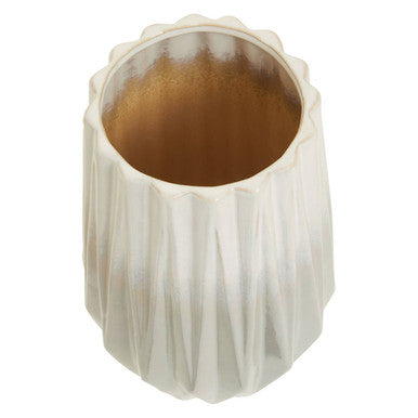 Azul Small Ombre Vase In Grey