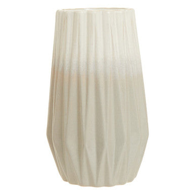 Azul Small Ombre Vase In Grey