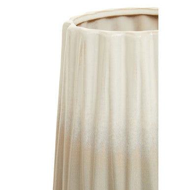 Azul Small Ombre Vase In Grey