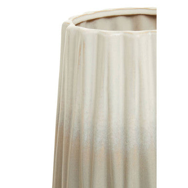 Azul Small Ombre Vase In Grey