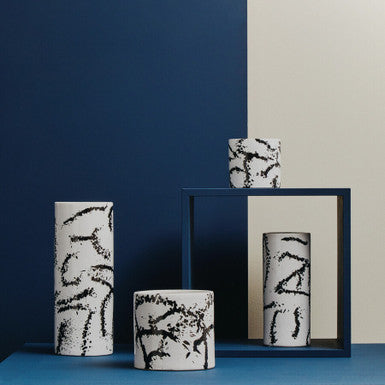 Sorrell Black & White Small Planter