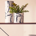 Sorrell Large Black & White Ceramic Vase