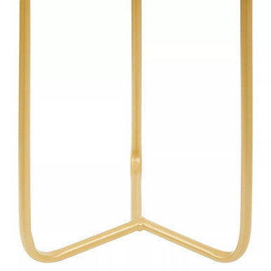 Avento Large Gold Floor Planter