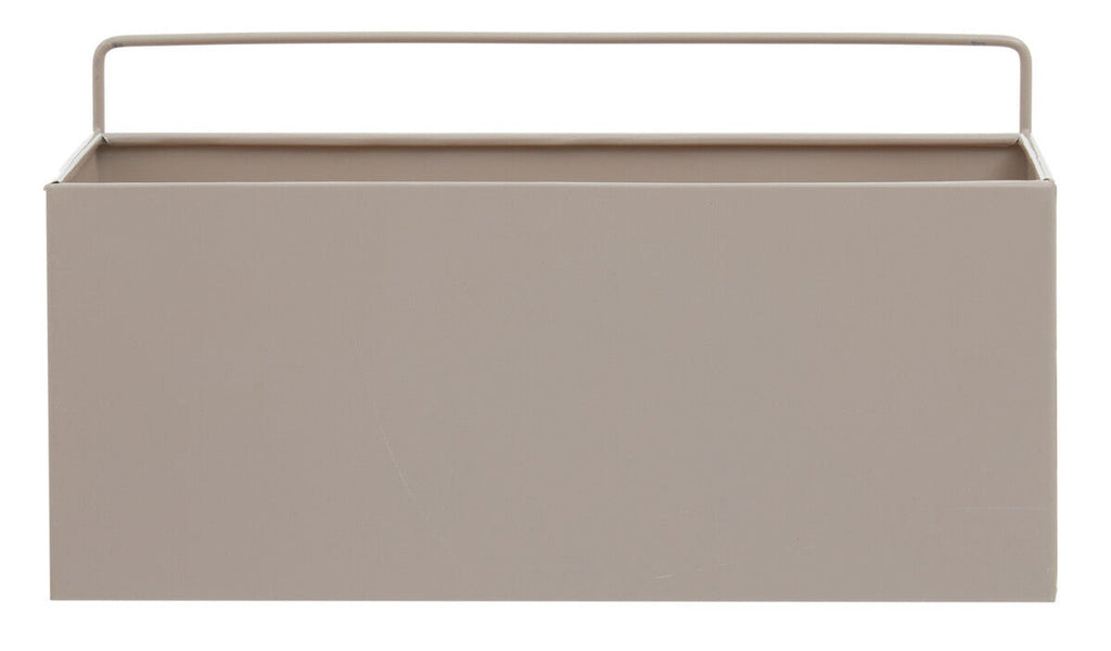 Asher Wall Plant Box Grey Natural