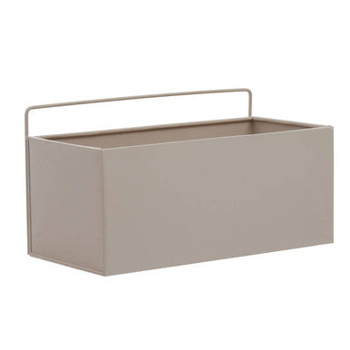 Asher Wall Plant Box Grey Natural