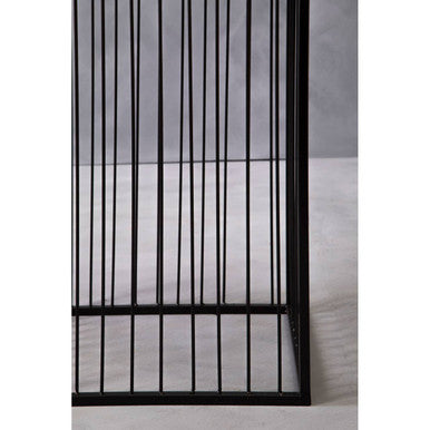 Alden Floor Standing Iron Black Planter