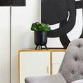Alina Black Vase