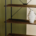 Fabia White Large Step Design Vase