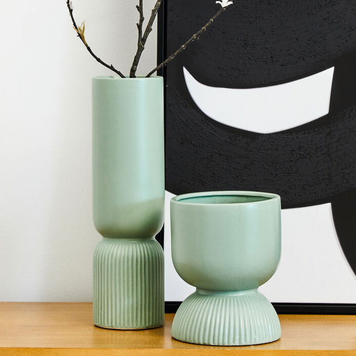 Fia Sage Green Planter