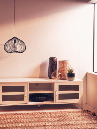Optik Bottle Glass Natural Contemporary Vase