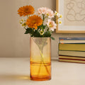 Optik Glass Contemporary Vase