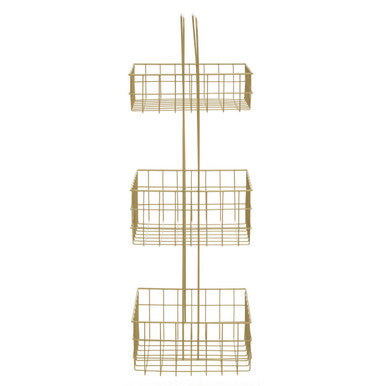 Kirby Three Tier Gold Storage Caddy