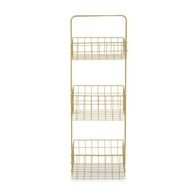 Kirby Three Tier Gold Storage Caddy