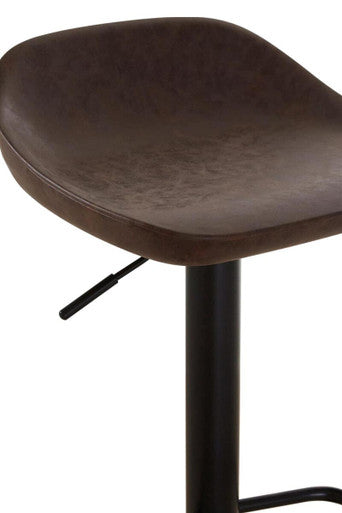 Dalston Set Of Two Mocha Bar Stools
