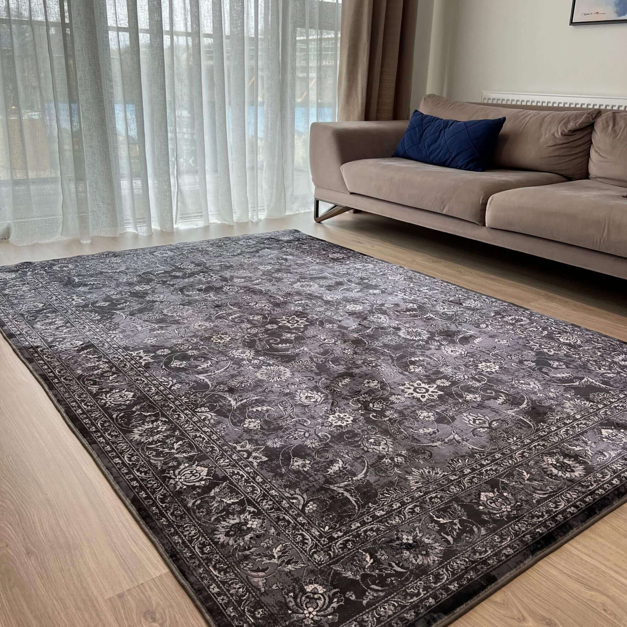 Nuza Vintage Washable Cotton Rug