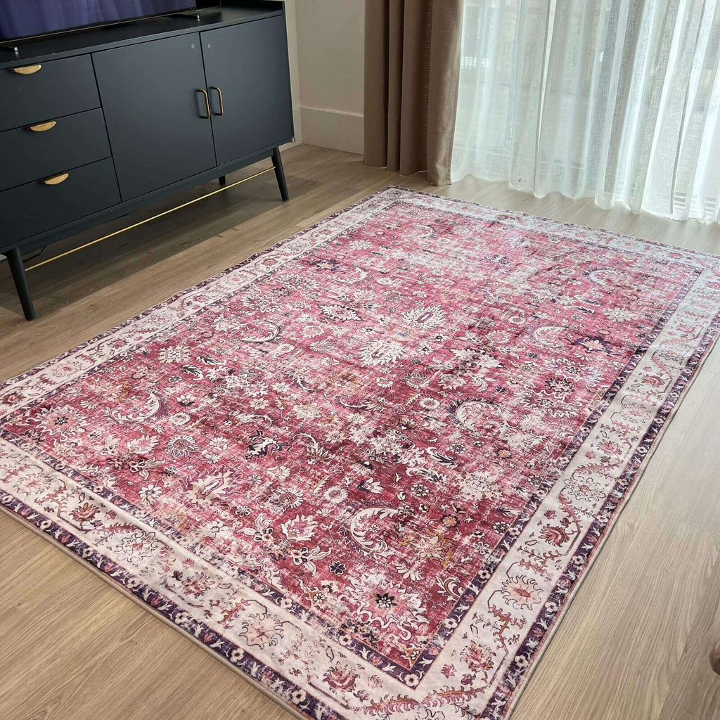 Rada Vintage Washable Contemporary Rug