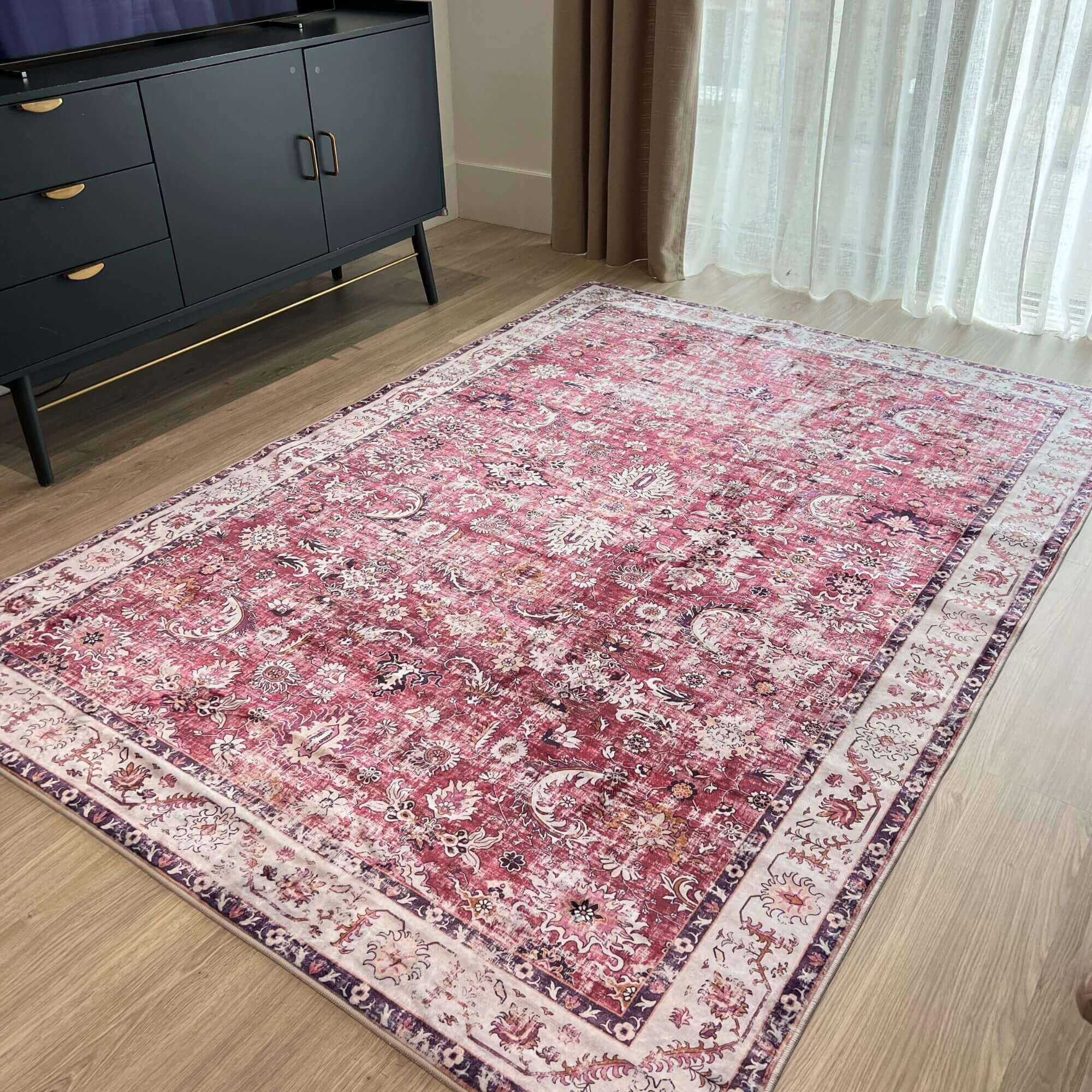 Rada Vintage Washable Contemporary Rug